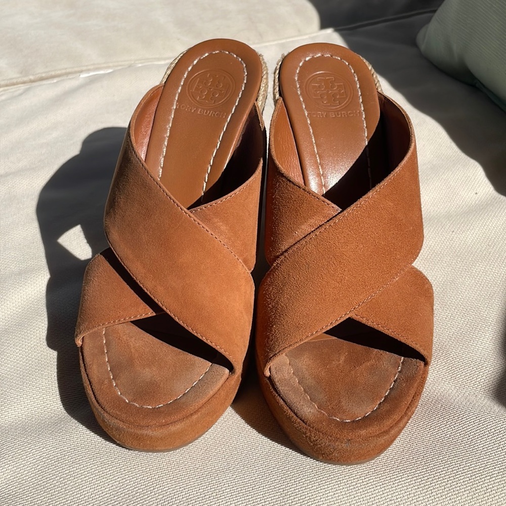 Tory Burch beautiful espadrille wedge